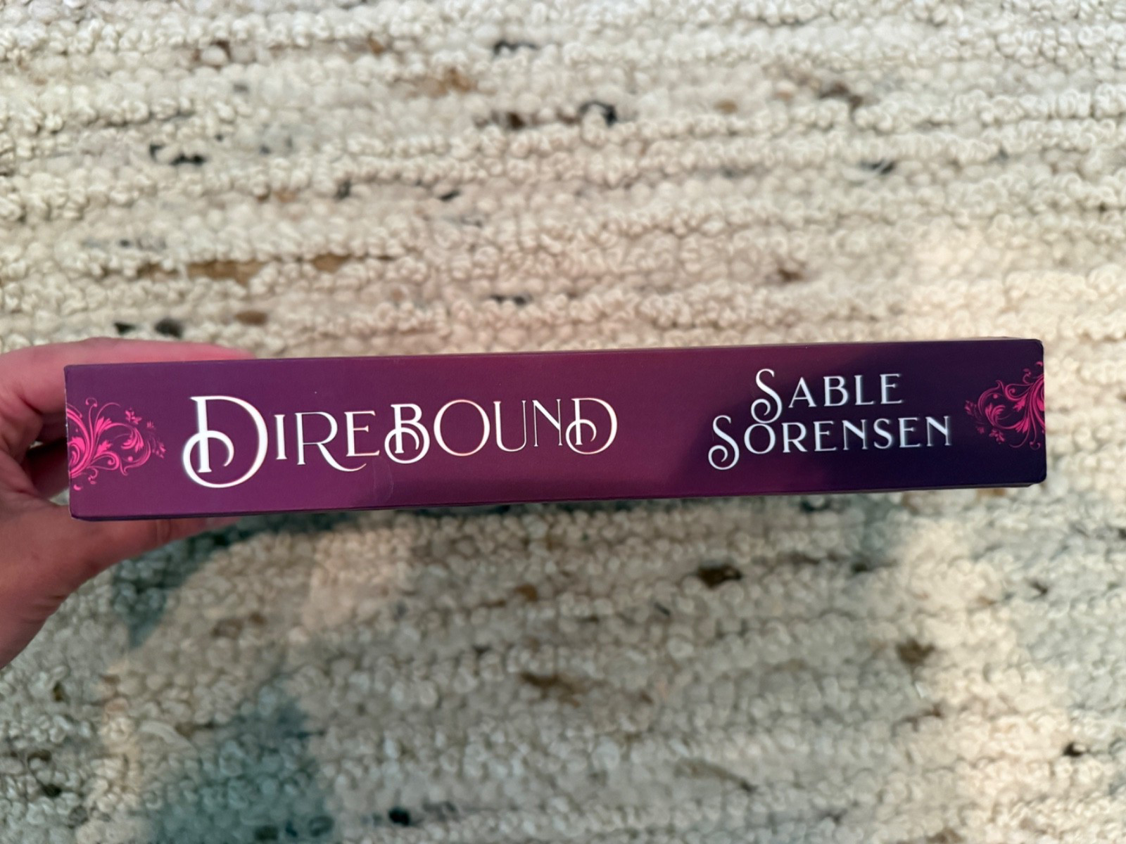Direbound by Sable Sorensen *SIGNED* Paperback 2025 Wolves of Ruin Fantasy Novel