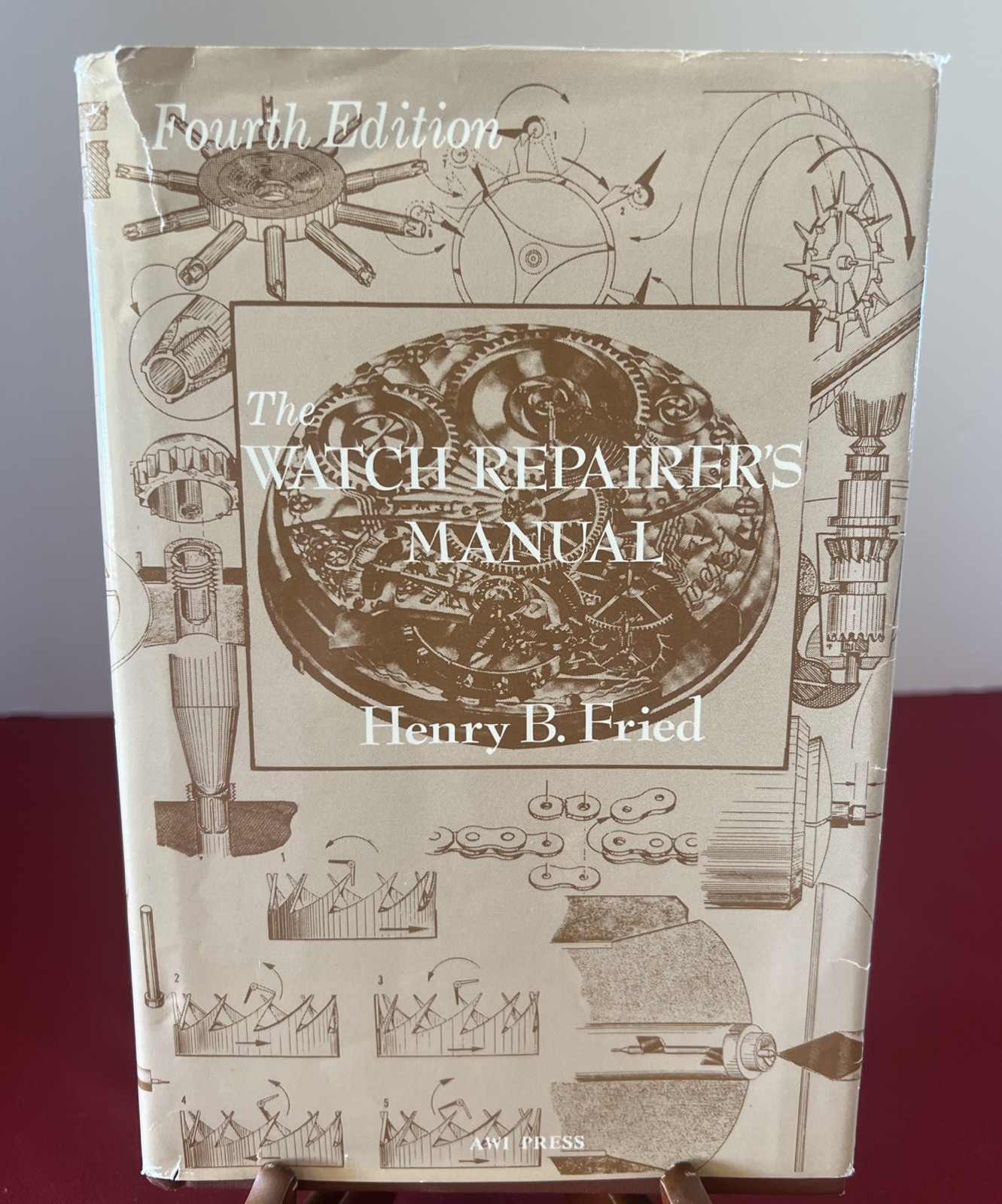 The Watch Repairer’s Manual 4th Ed 1986 Fried HC Tight Binding Excellent