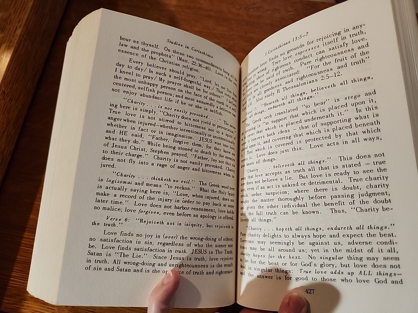 (1974, Hardcover) First Epistle of Paul to the Corinthians, Oliver B Greene