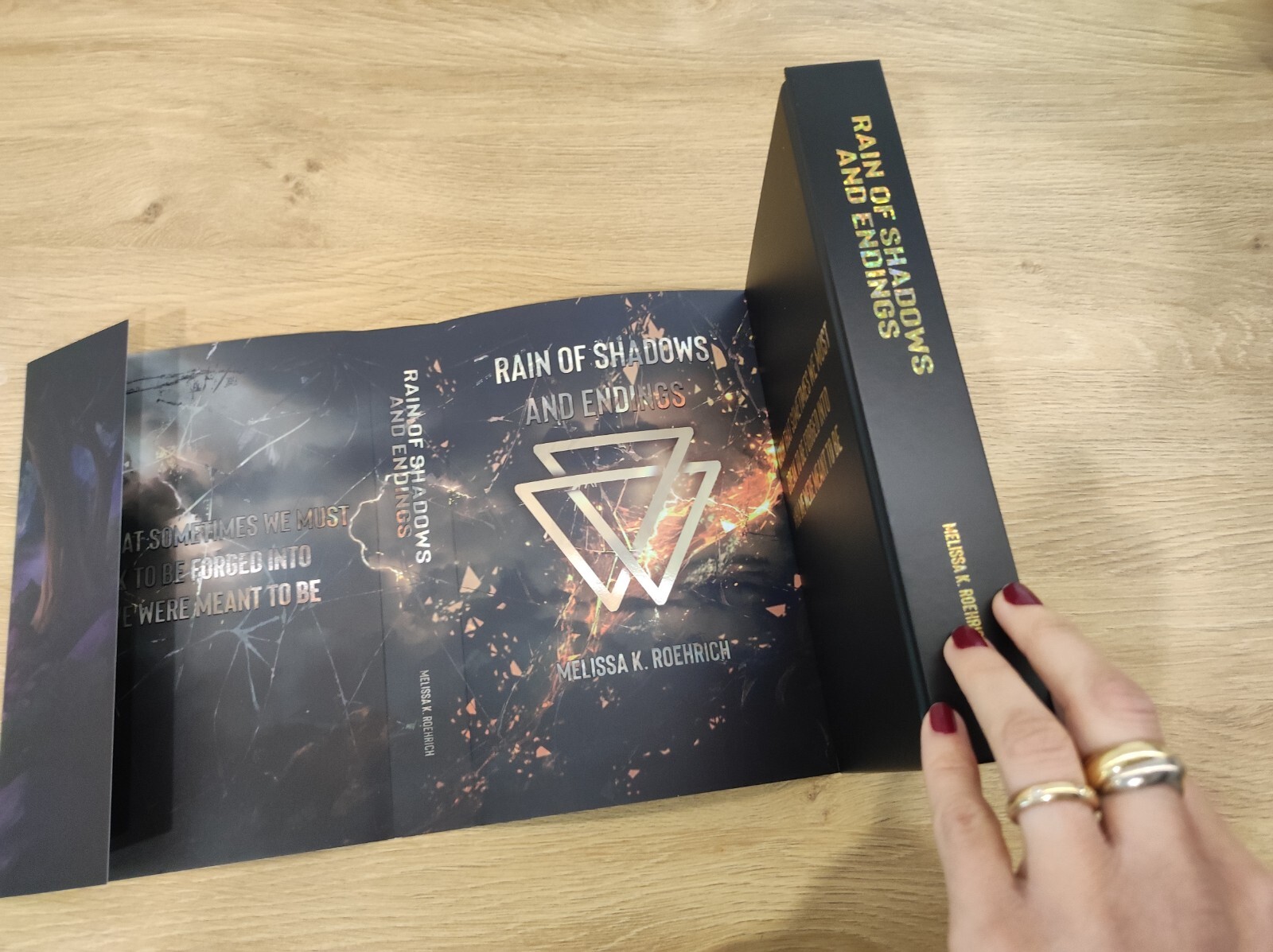 Rain of shadows and endings Special edition by Books for days Crate