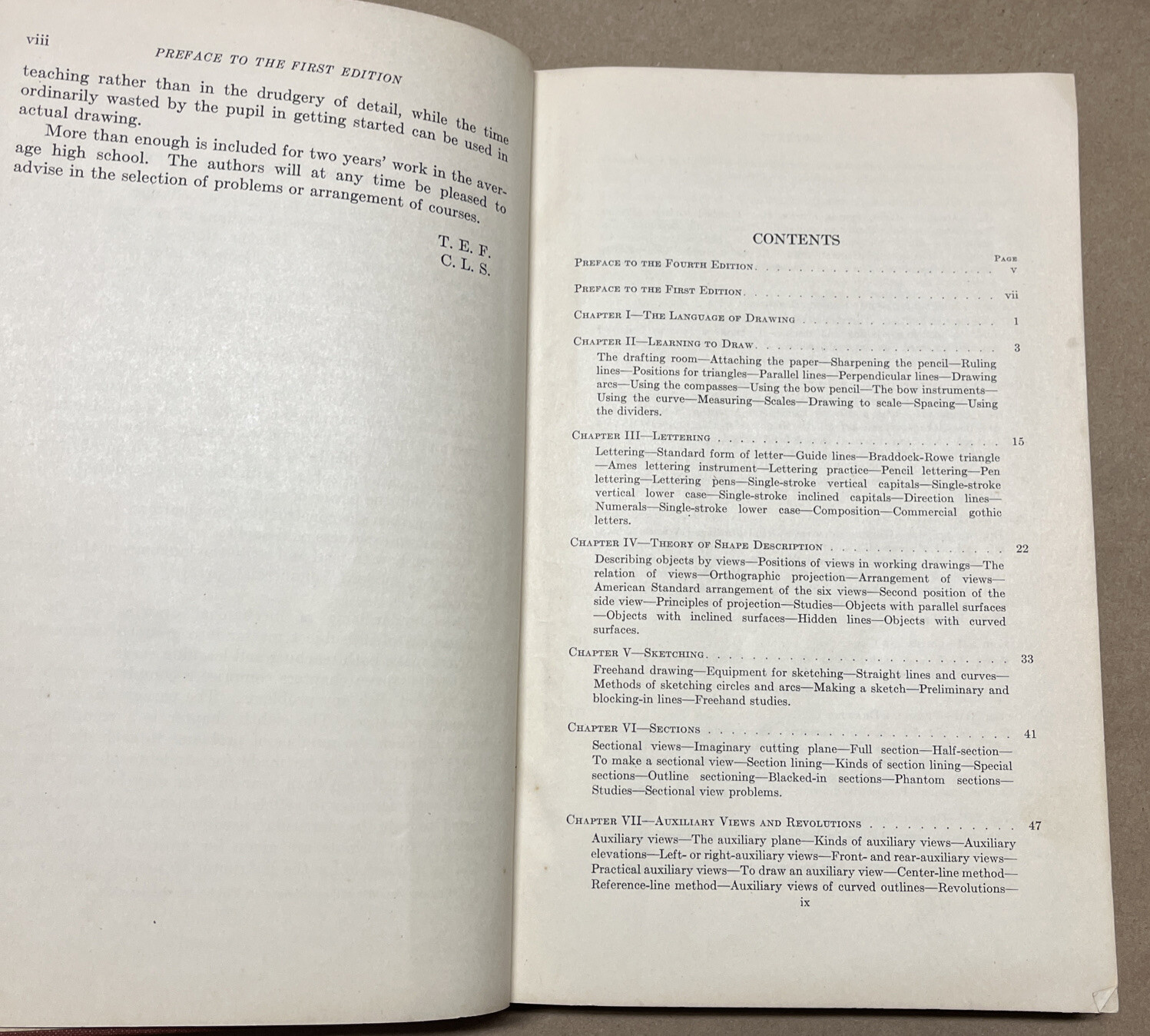Mechanical Drawing, A Text with Problem Layouts By French and Svensen