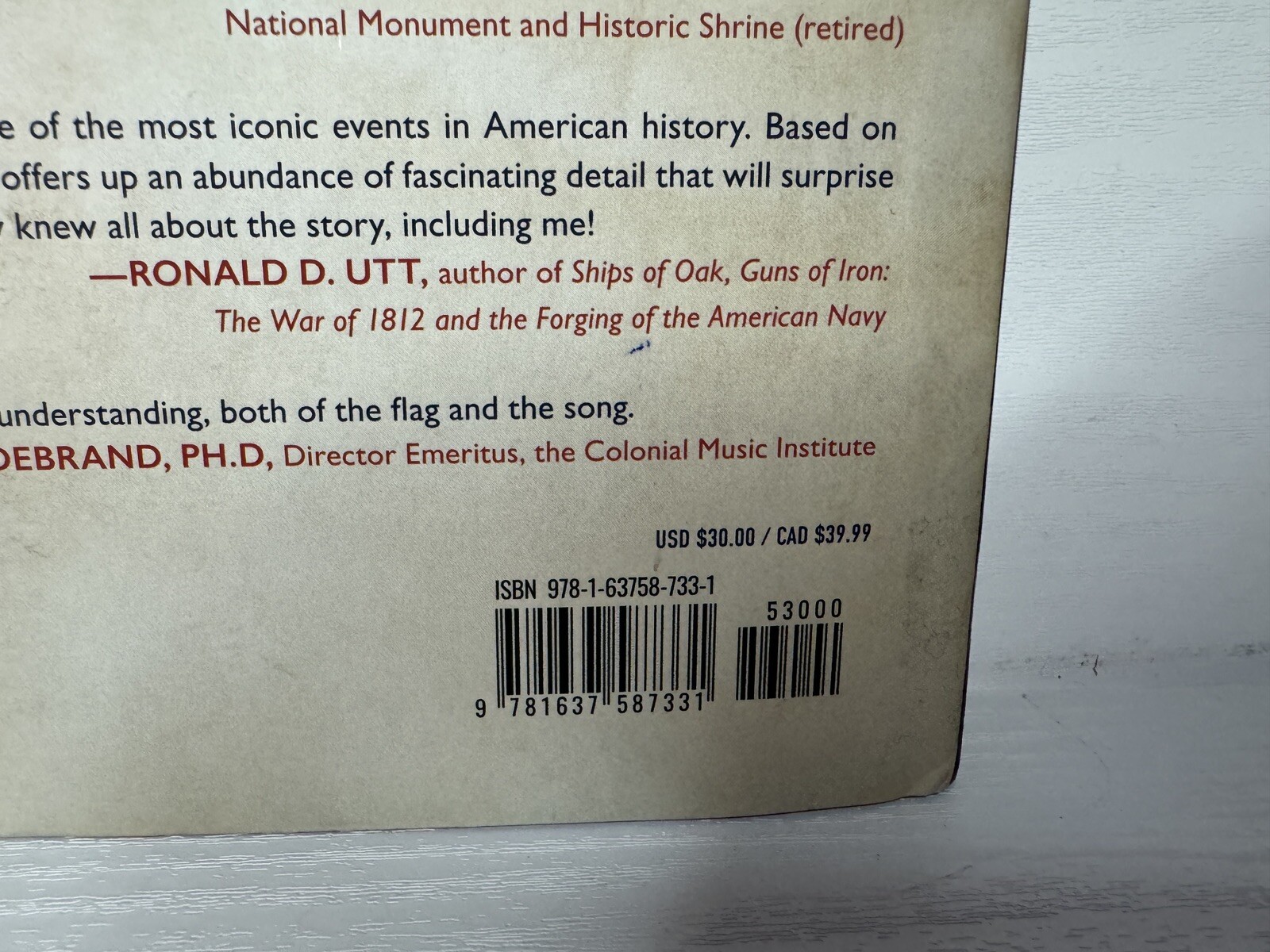 Our Flag Was Still There By: Tom McMillan – Signed