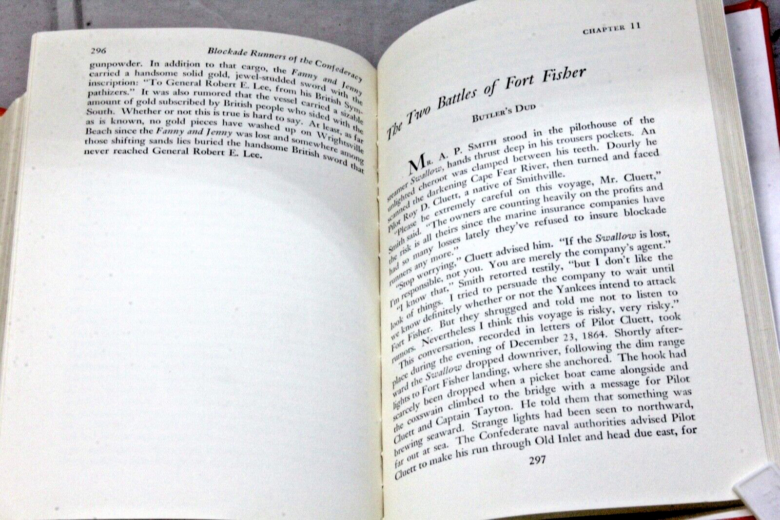 1958 Ed–Civil War BLOCKADE RUNNERS–Coast & Harbor Naval Battleships Rebound EXC+