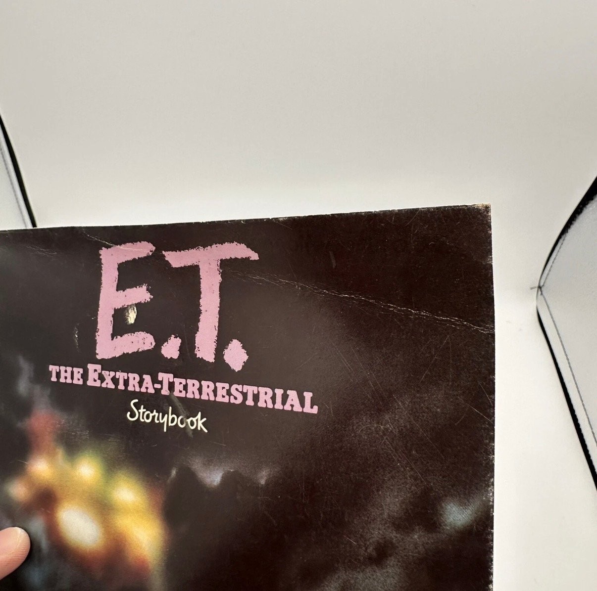 E.T. The Extra-Terrestrial Storybook 1982 Scholastic 1st Printing Paperback Book