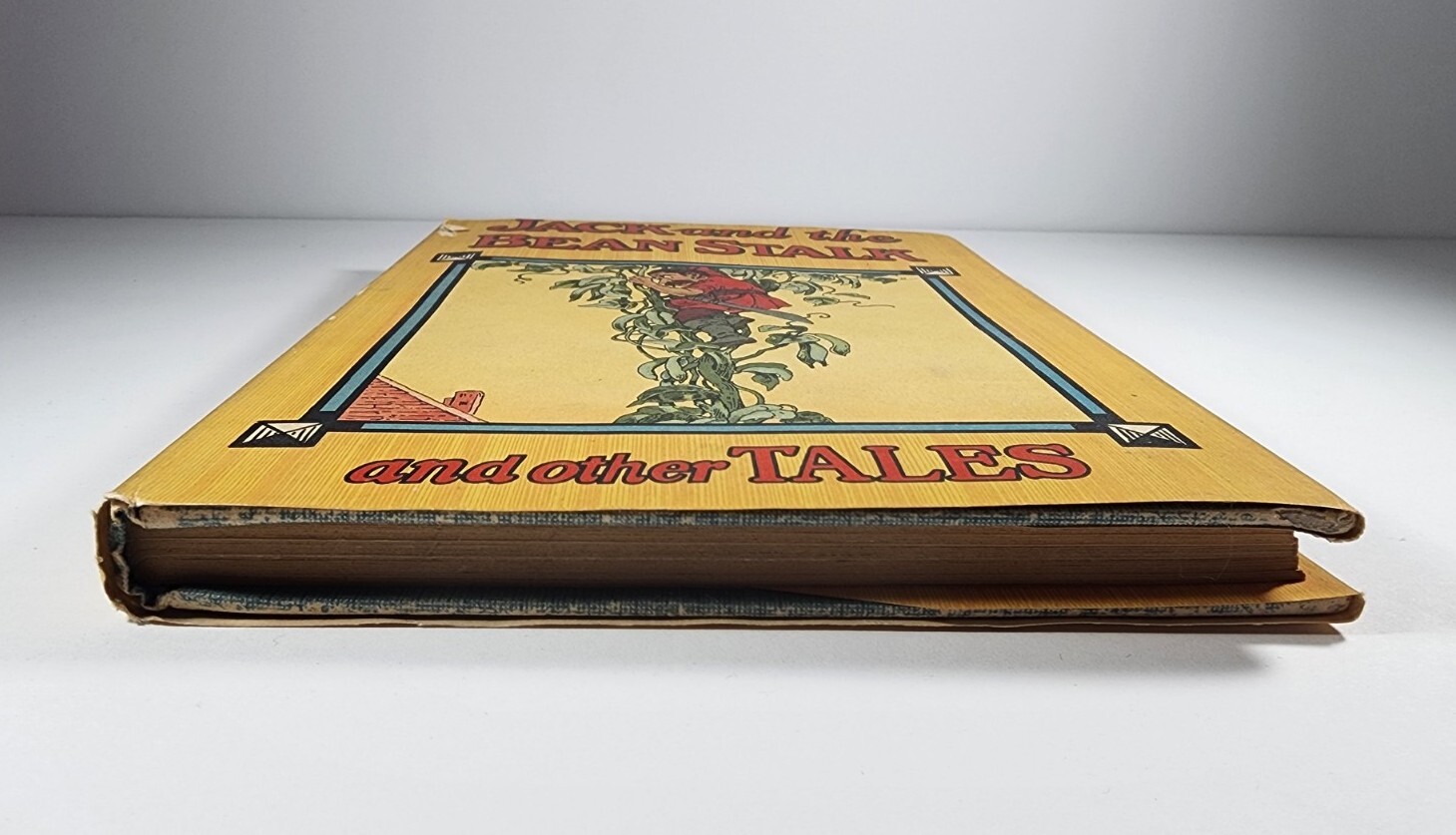 Vintage 1919 Jack And The Beanstalk And Other Tales Book Whitman Publishing RARE