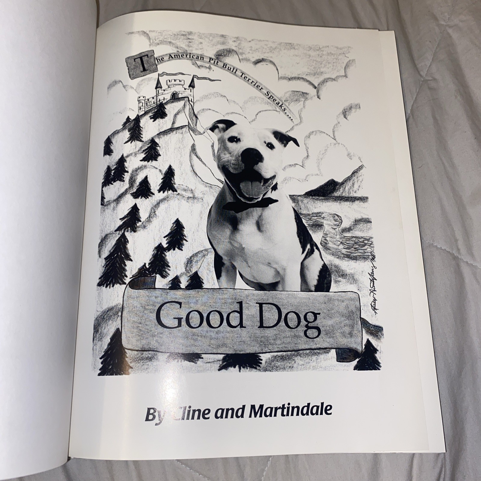 The American Pit Bull Terrier…. Good Dog By Jillian Cline signed Limited /500