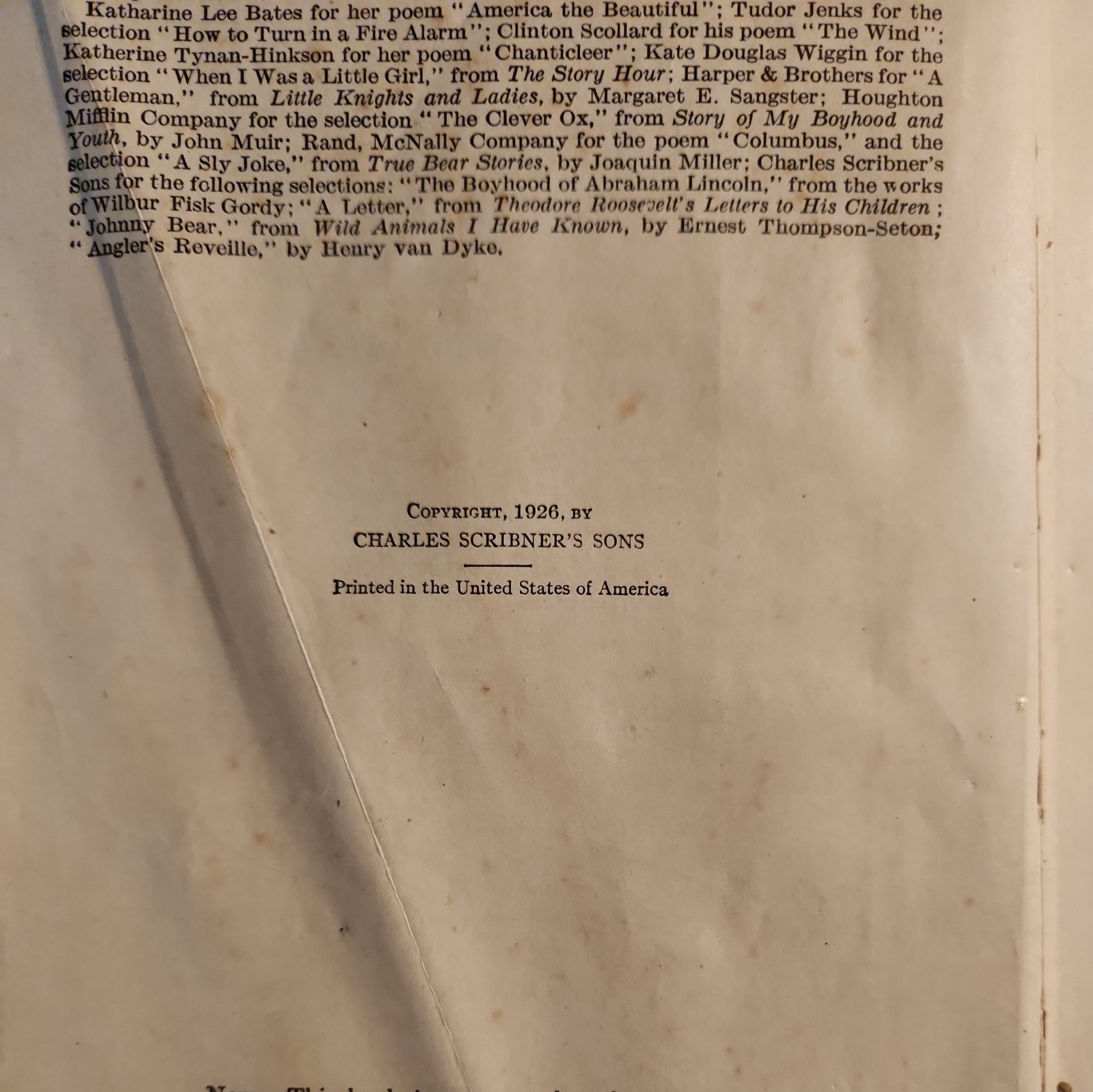 1910’s English Lessons Antique Textbook 1914 Kansas