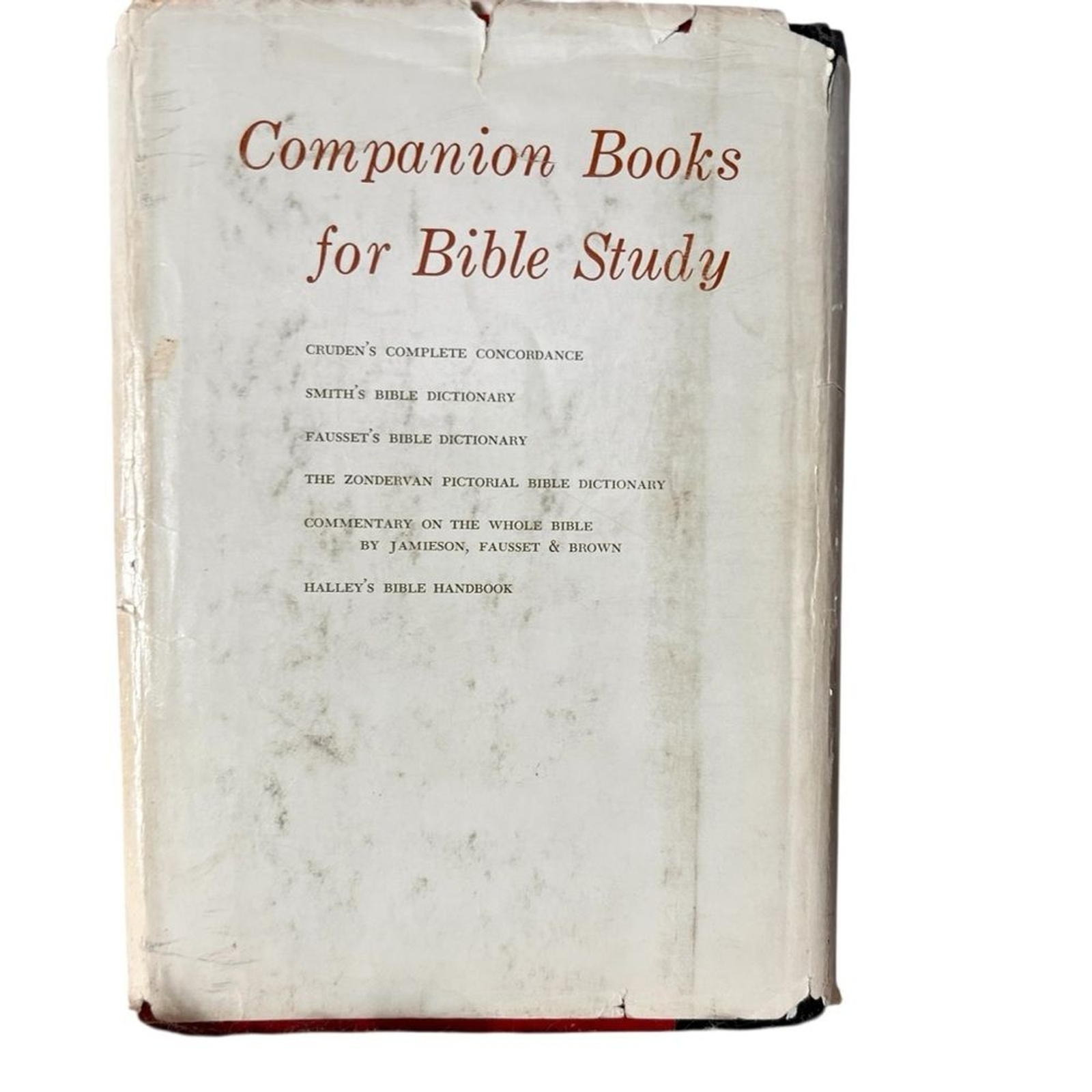 1965 Cruden’s Complete Concordance Hardcover Book Bible Old New Testament