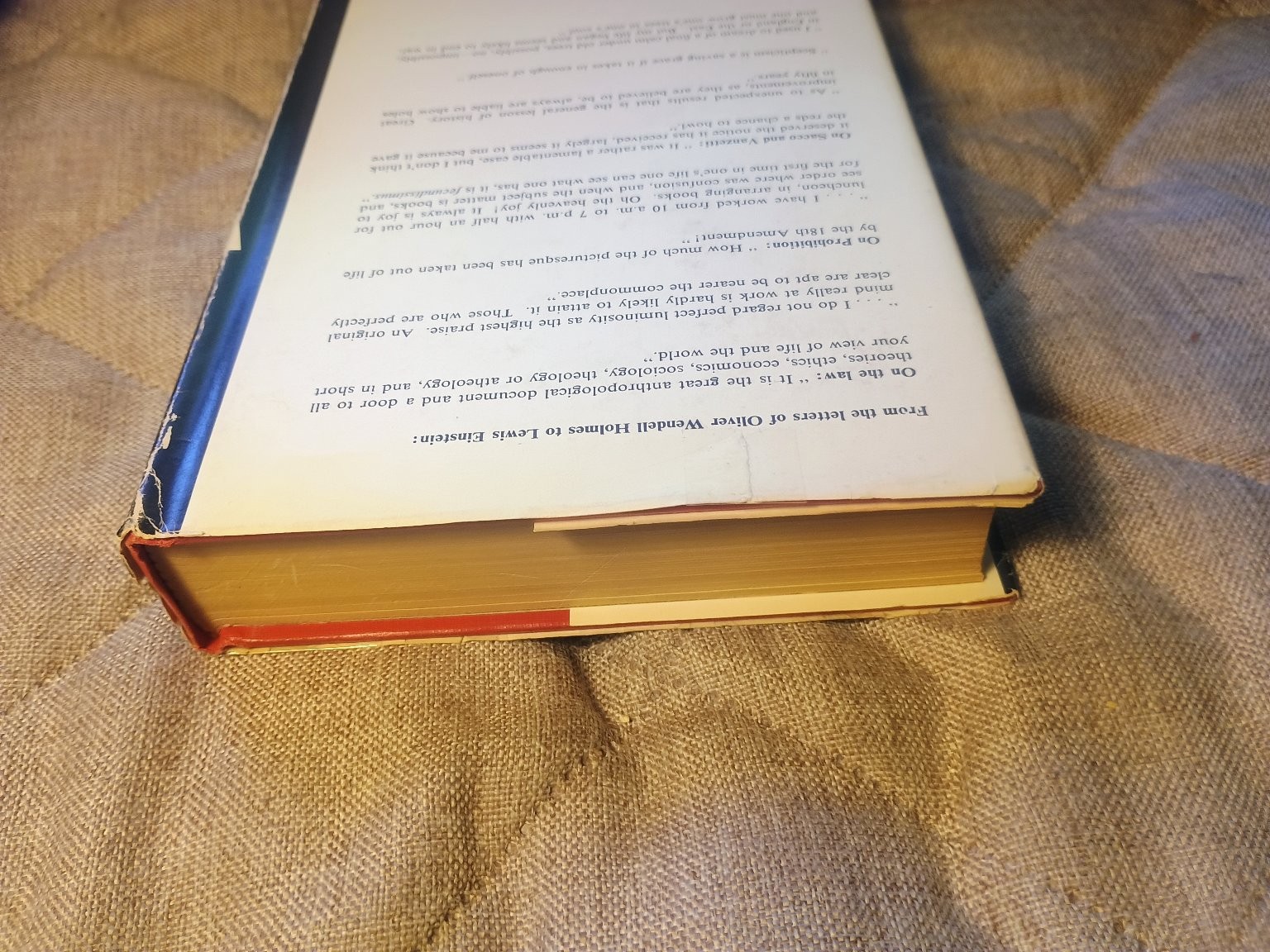 Holmes-Einstein Letters Peabody 1965 Second Printing History St. Martin’s Press