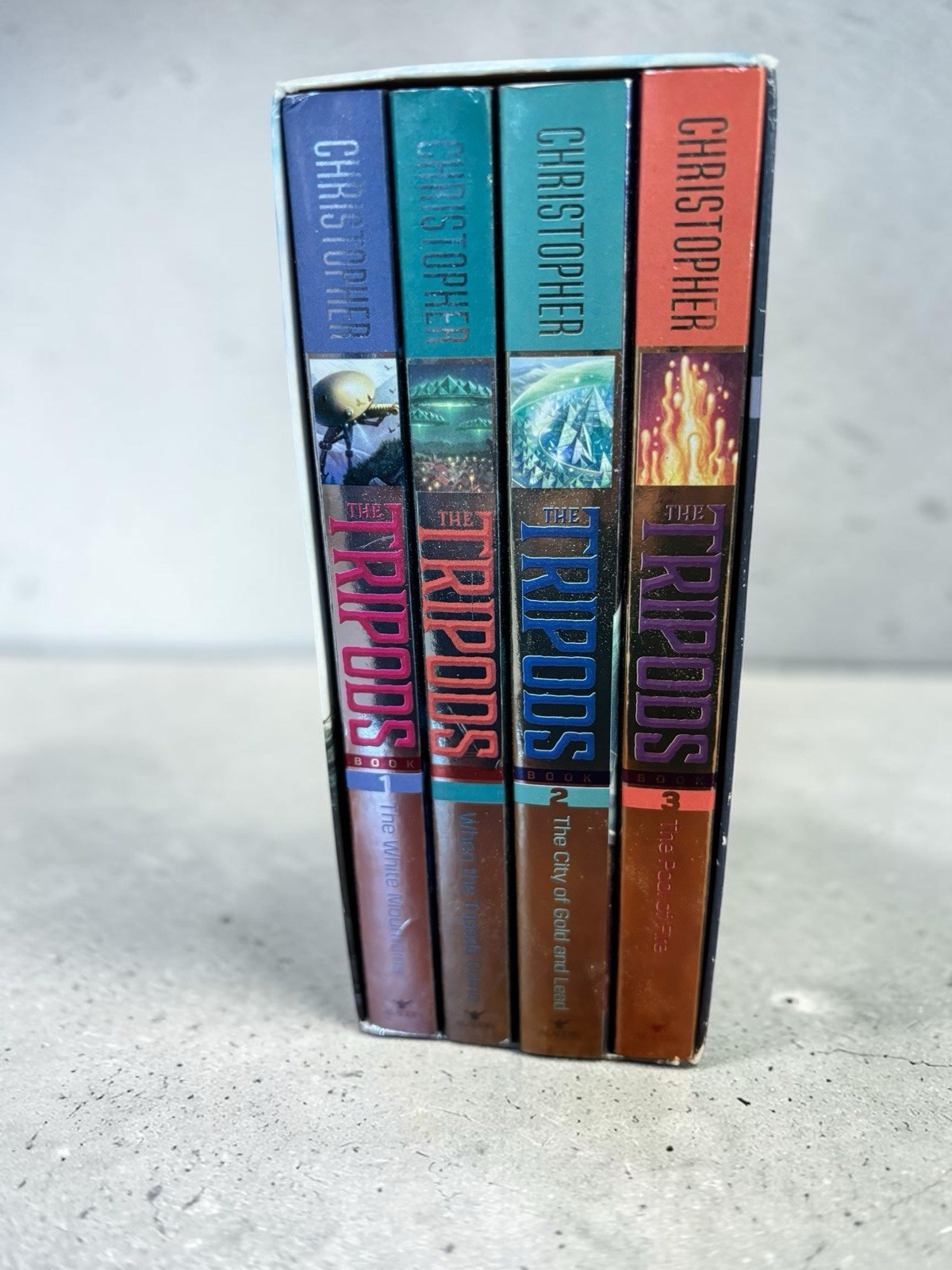The Tripods Collection John Christopher 4 Book Paperback Box Set Excellent