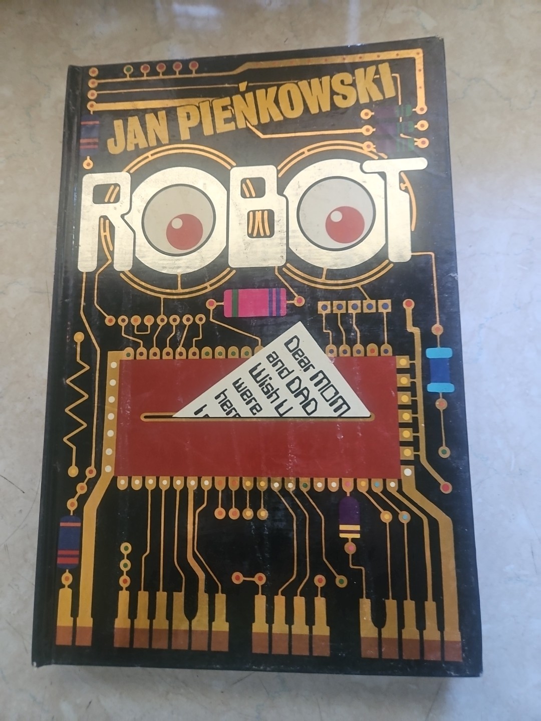 Robot by Jan Pienkowski 1981 first edition Hardcover pop up book VG Cond PU1