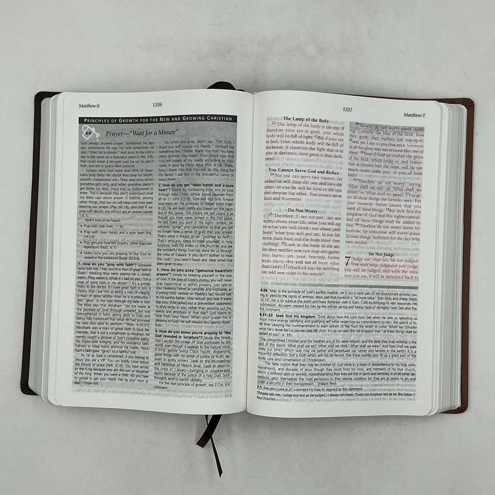 THE EVIDENCE STUDY BIBLE Ray Comfort & Lynn Copeland 2021 HC Bridge-Logos Brown