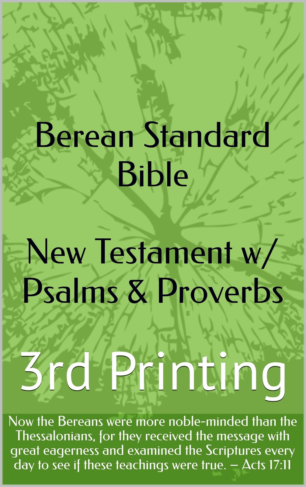 Bereanbible Com Berean Literal Bible New Testament (Paperback)