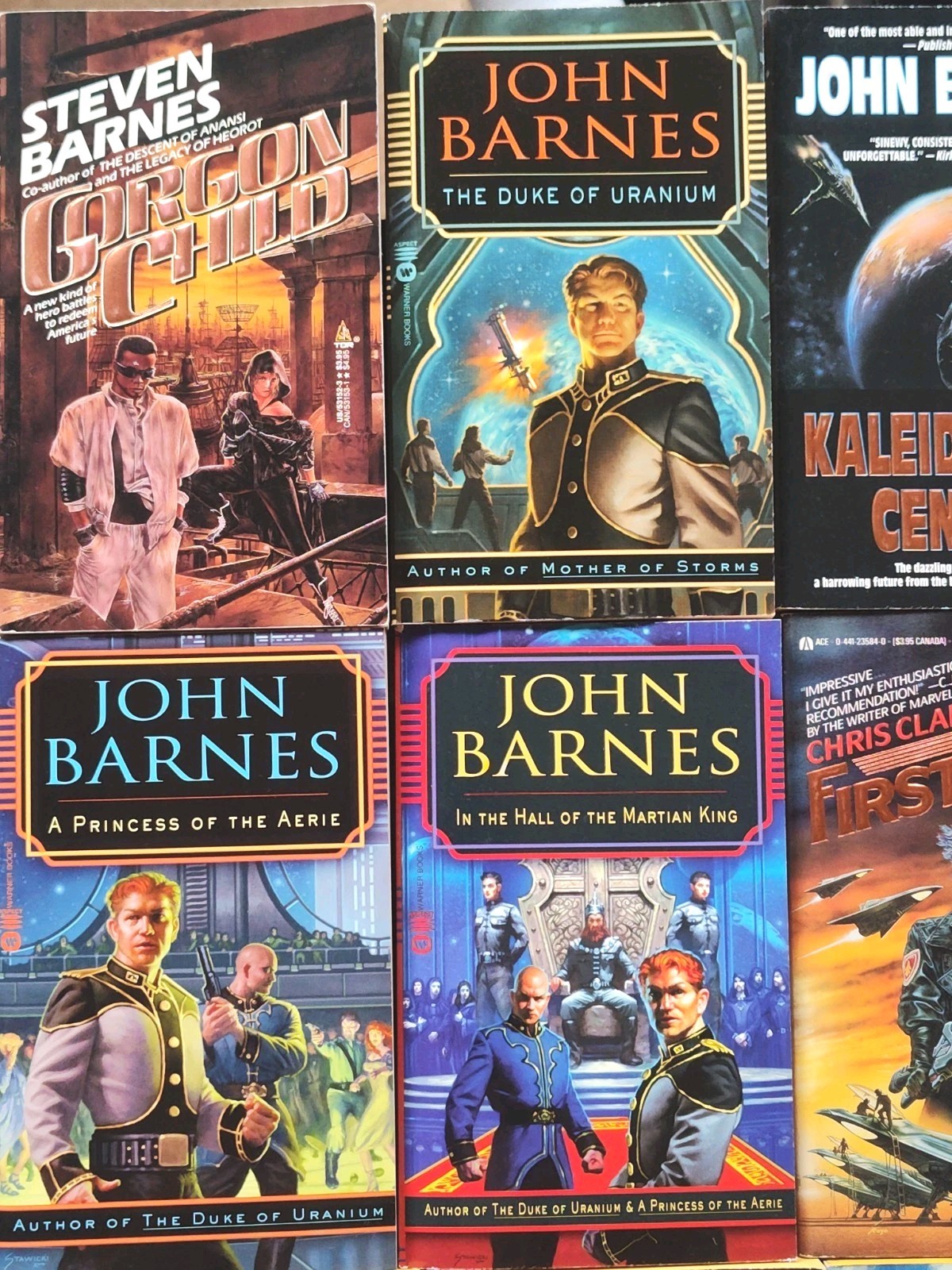 Lot Of 24 Science Fiction PB Books John Barnes Steve Miller Mitchell Modesitt,JR