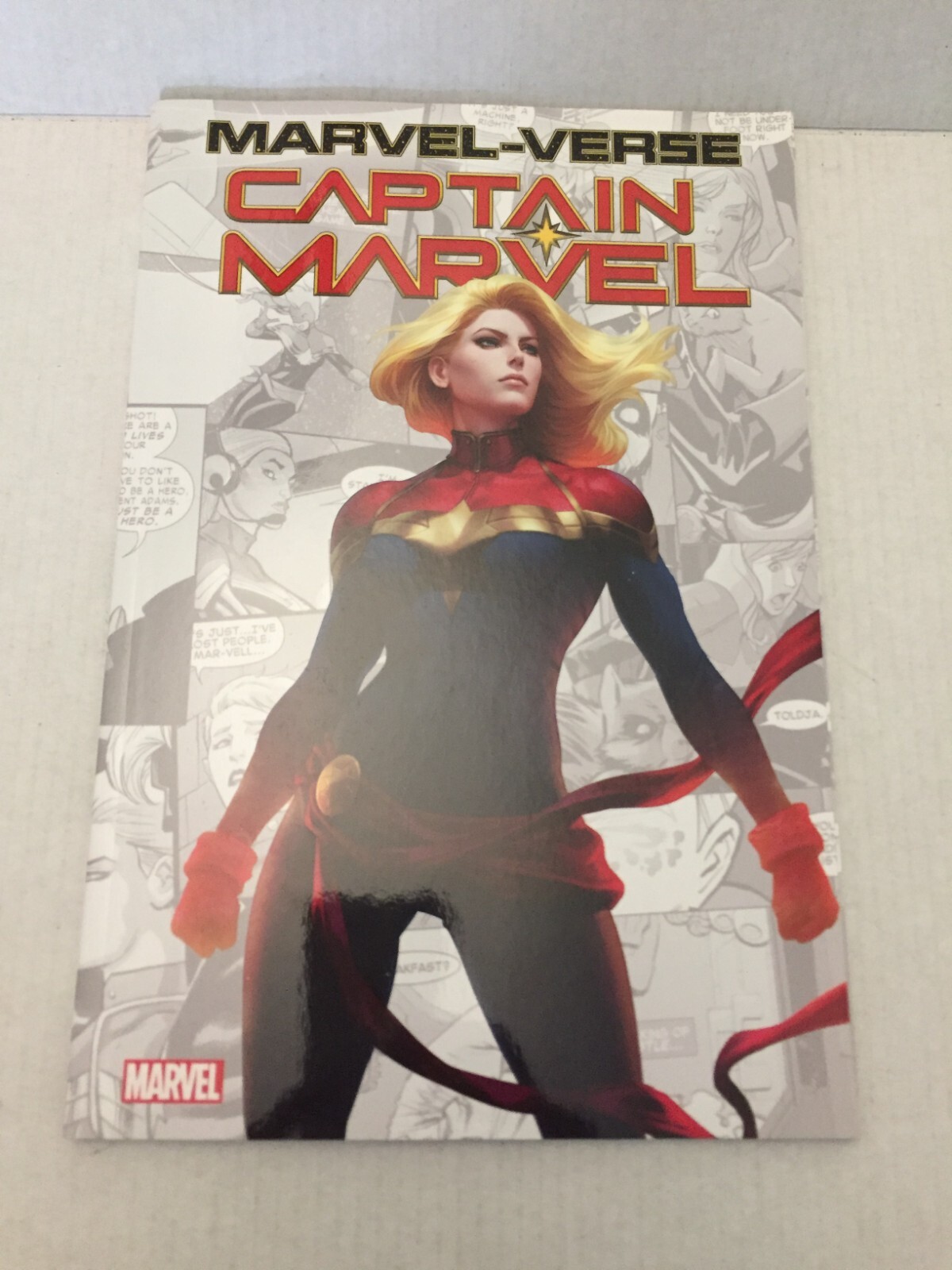 NEW Marvel Comics Marvel-Verse Captain Marvel Graphic Novel