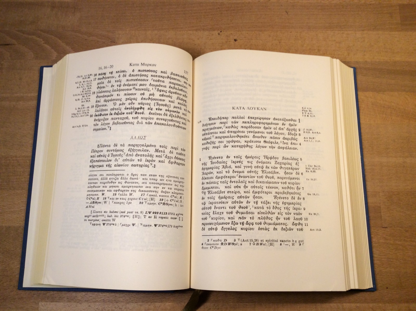 Novum Testamentum Graece, Greek, Vintage 1968 Hardcover