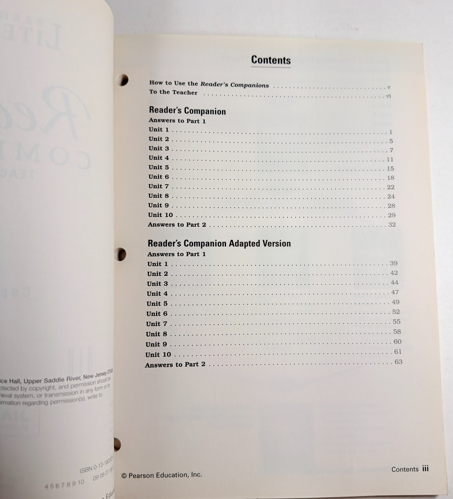 Prentice Hall Literature Copper Teacher Resources 6 Items 2000 0130439363 6th Gr