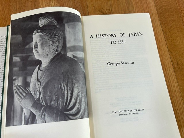 A History of Japan by George Sansom 1960’s 3 Volume Book Set – HARDCOVER – GOOD