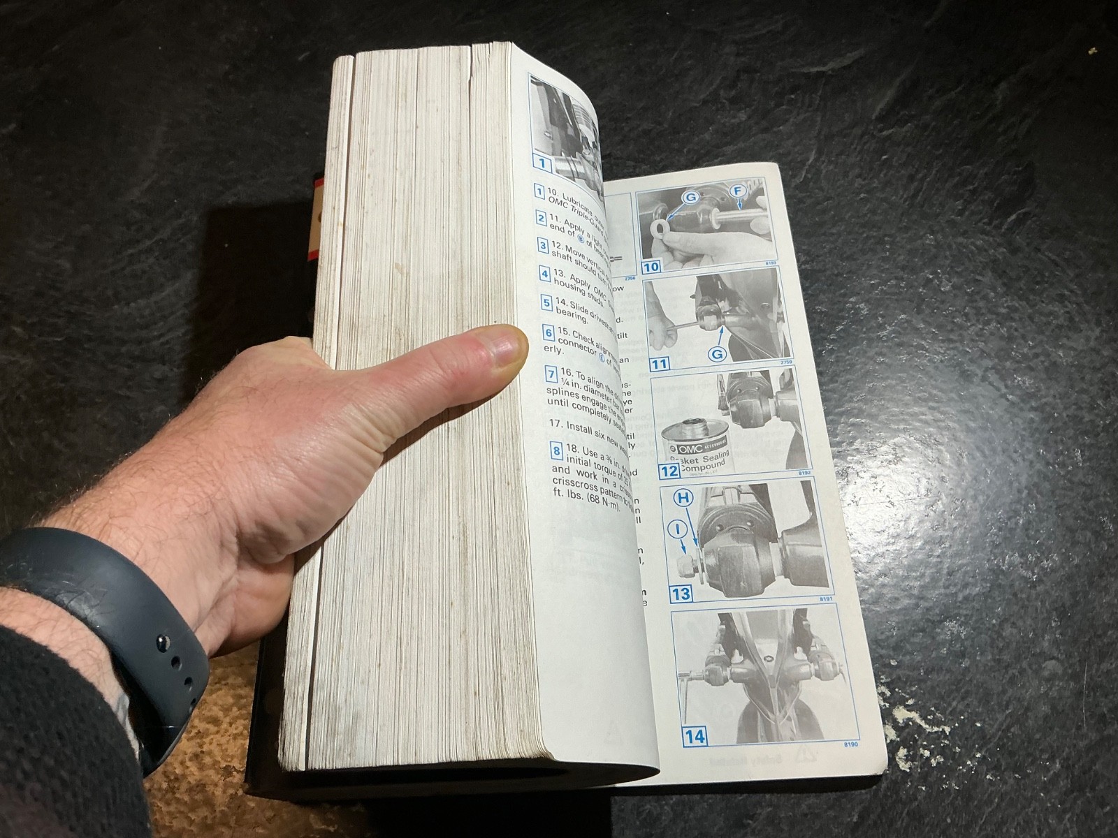 1992 OMC Cobra AMH Models Service Manual 3.0L, 4.3L, 5.0L, 5.7,L 5.8L, 351 V8
