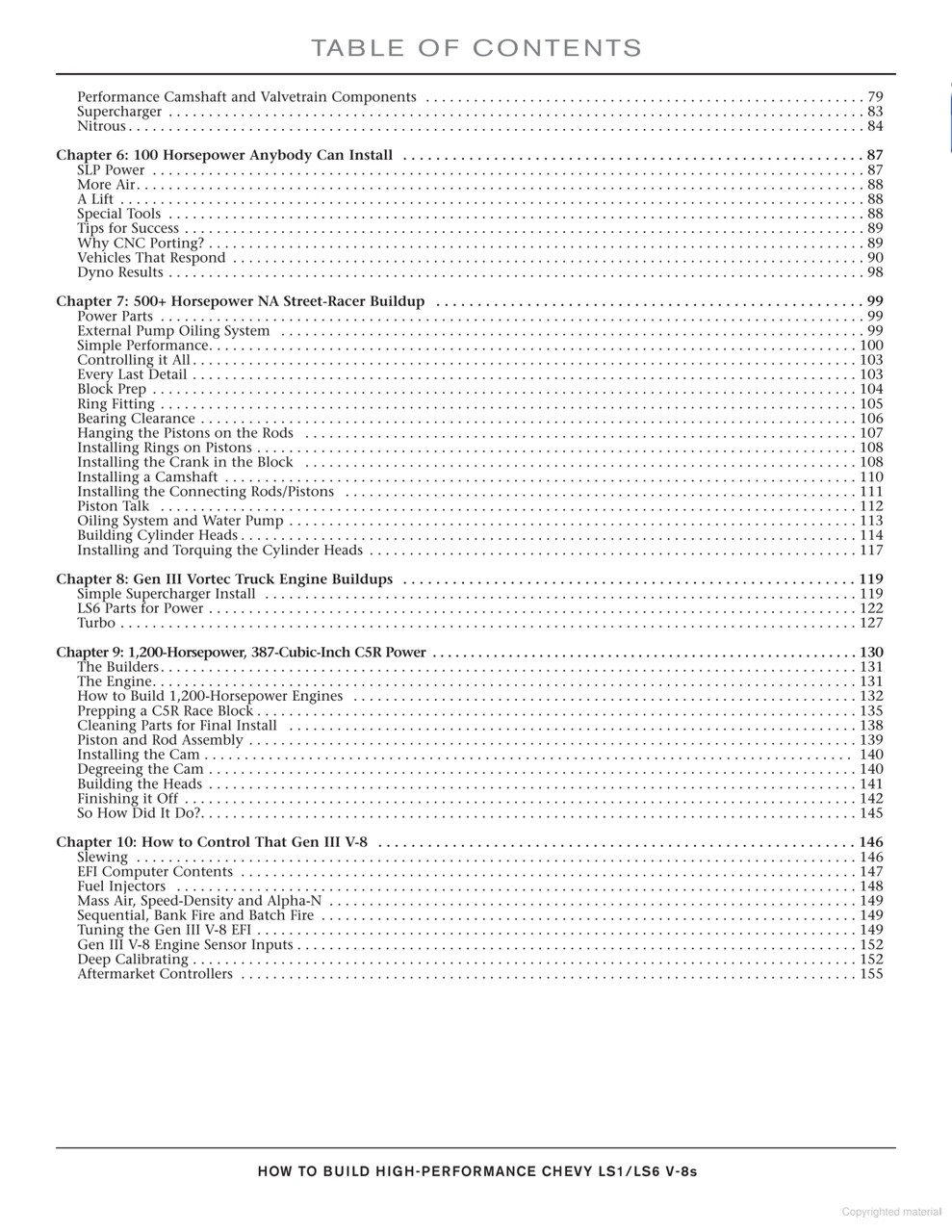 How to Build High-Performance Chevy LS1/LS6 V8s Book – Gen3 4.8L 5.3L 5.7L 6.0L