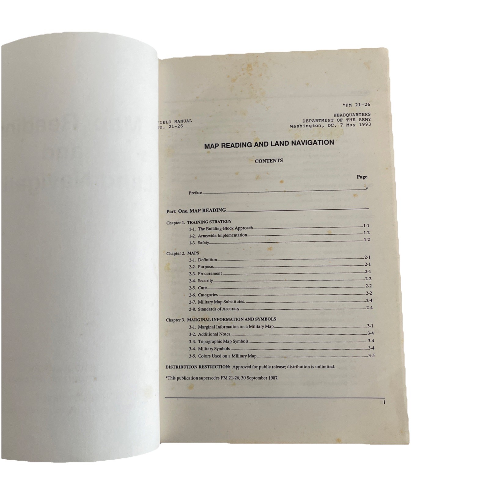 Map Reading and Land Navigation by United States Army Infantry School Staff…