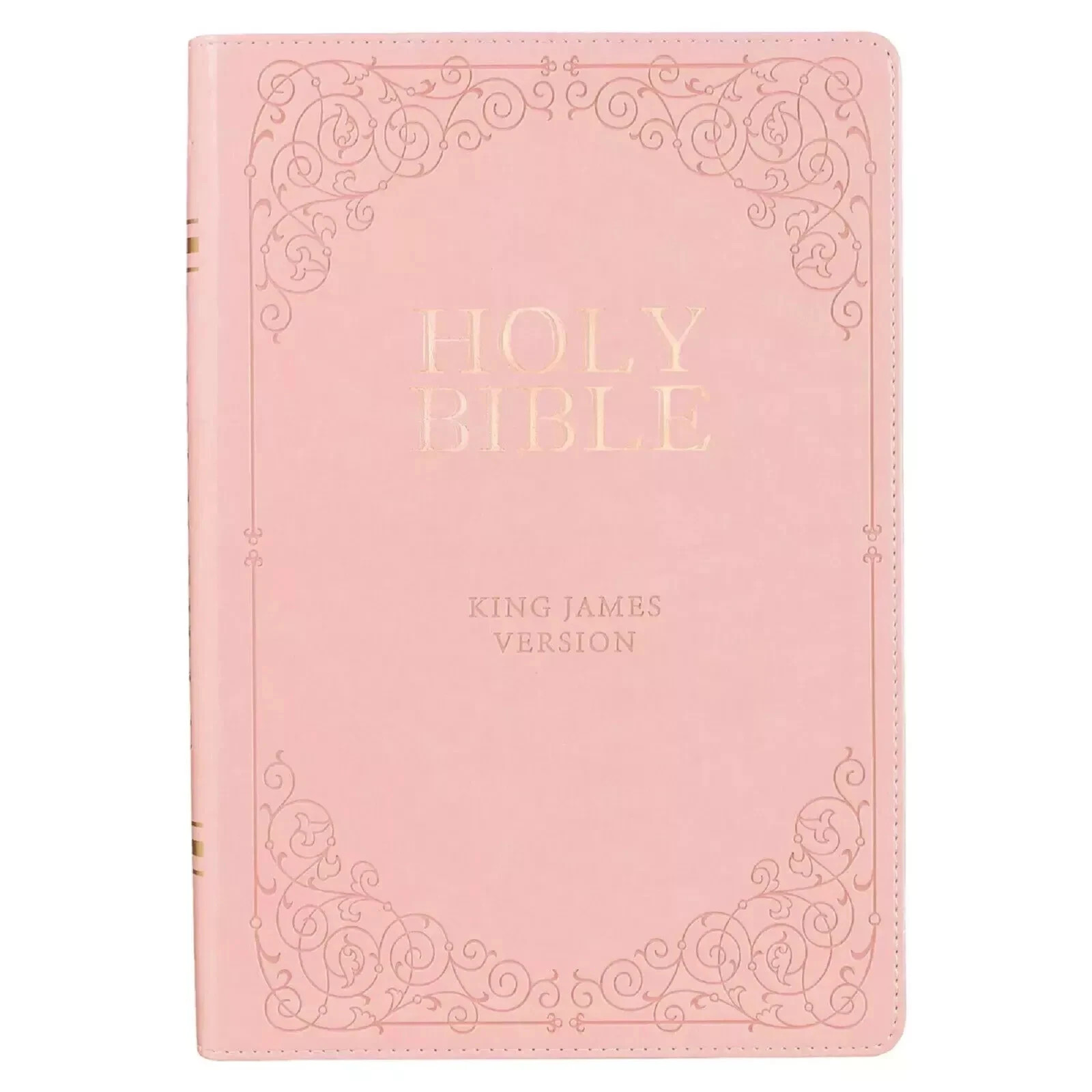 KJV Pink Faux Leather Giant Print Bible Thumb Indexed BRAND NEW in Shrink Wrap!!