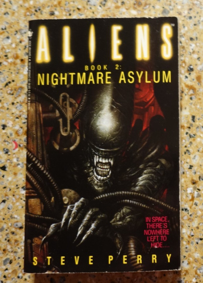 4 Book Lot – ALIENS: GENOCIDE, ROGUE, ALIEN HARVEST, NIGHTMARE ASYLUM Bantam PB
