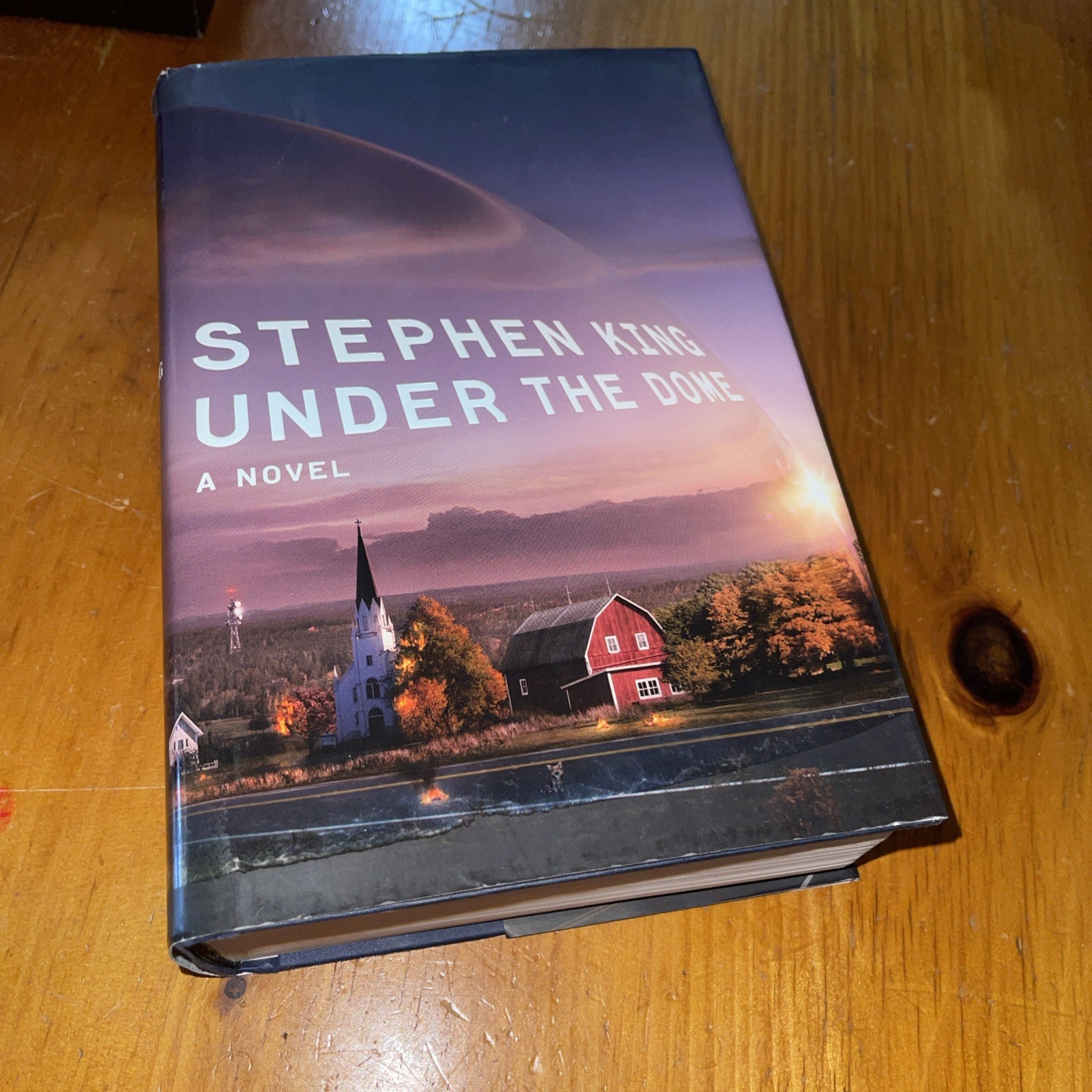 “Under the Dome” by Stephen King 1st Scribner Hardcover Edition 2009 RARE ERROR!