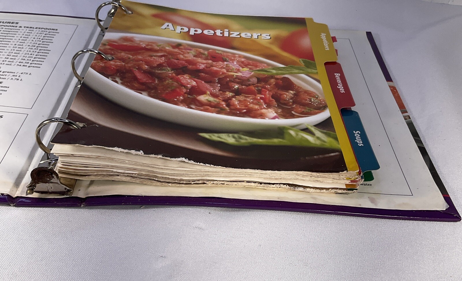 Vita Mix Whole Food Recipes – For Better Living Binder Book Complete 2006