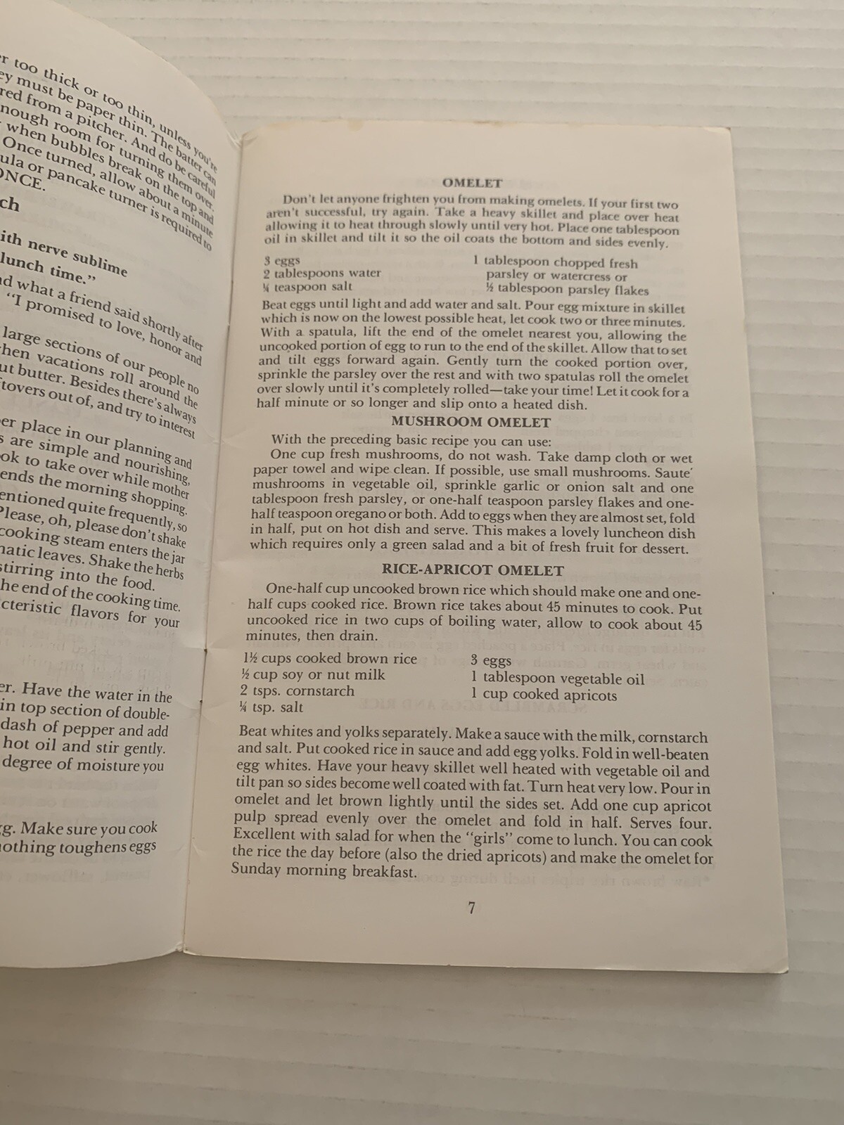 Vintage 1977 Prevention’s Better Living Cookbook Emma Bailey Recipes 72 Pages