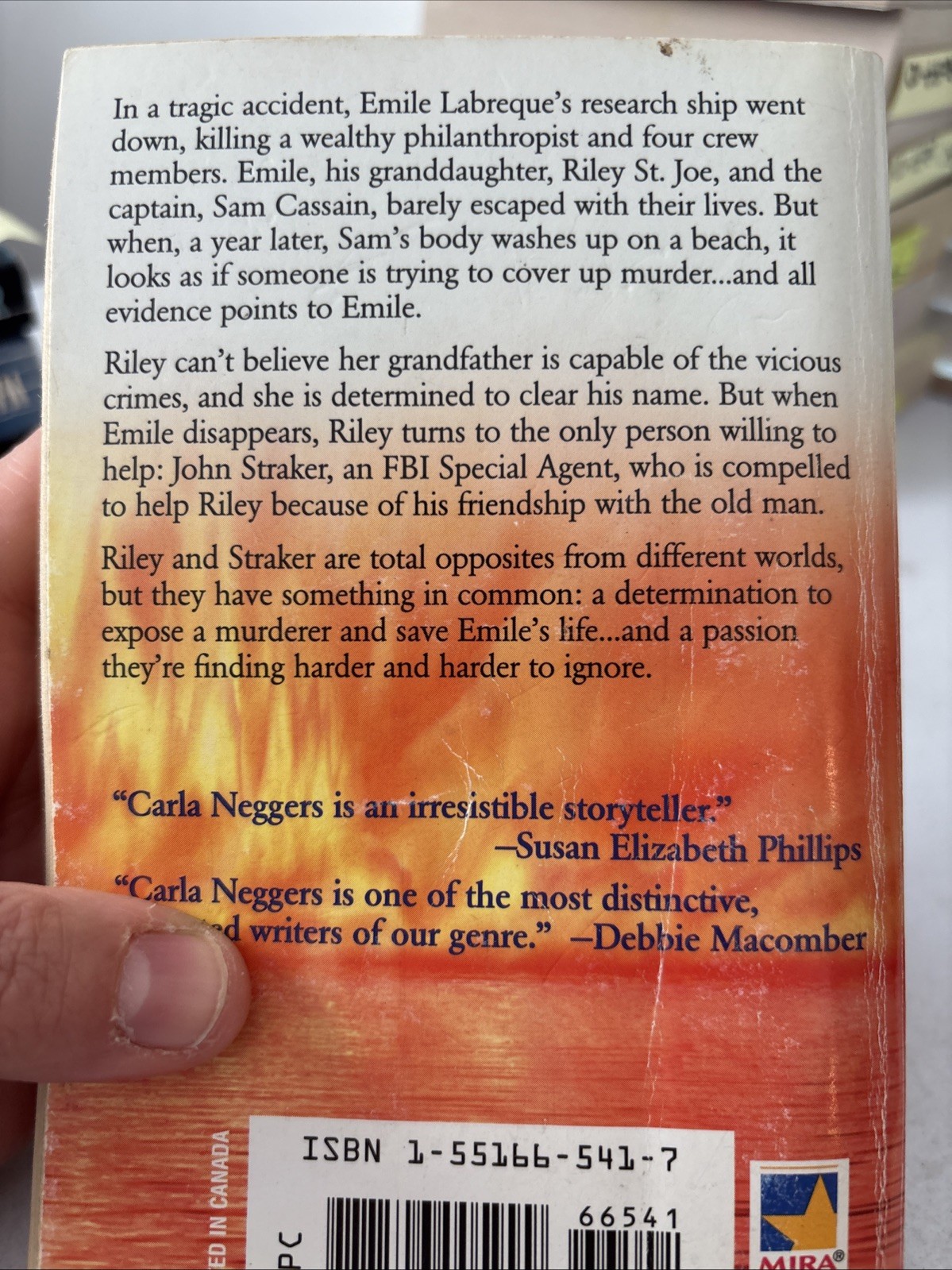 Lot of 10 – Carla Neggers – Harbor Island, On FIre, and More – Free Shipping