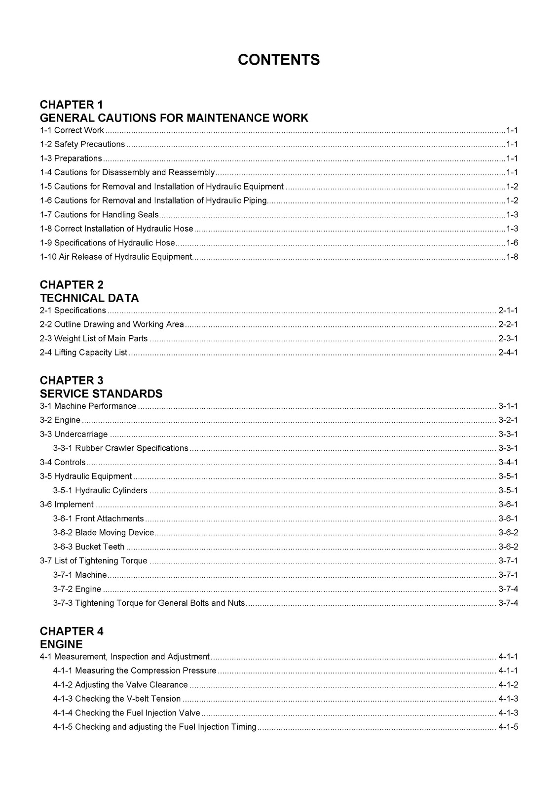 YANMAR B15US Excavator Service Manual – BOUND – COVERS – XL FOLDOUT PAGES