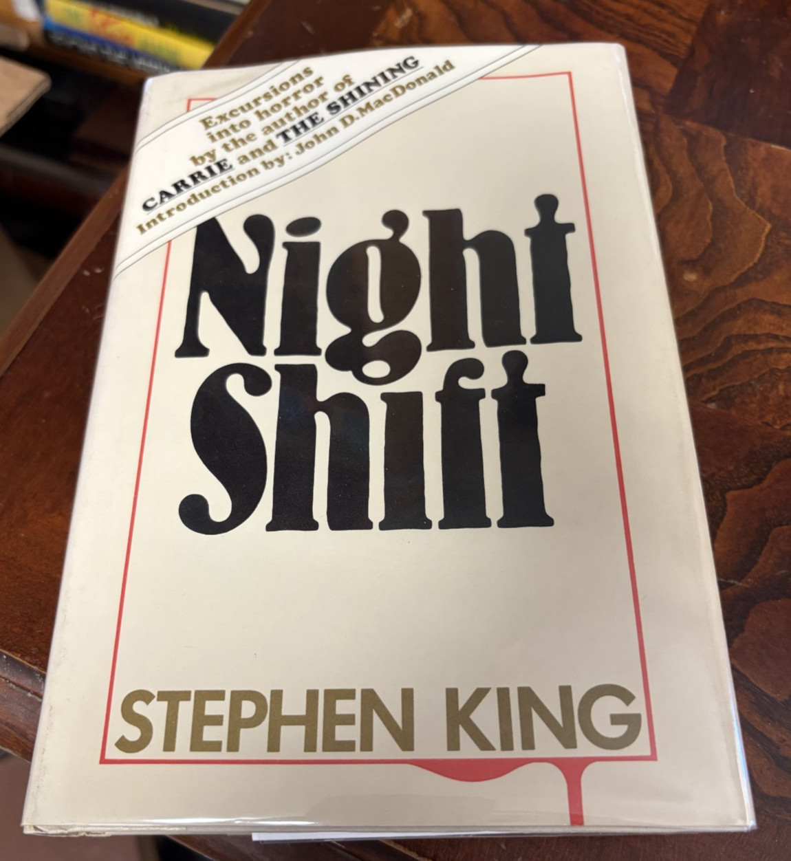 Night Shift by Stephen King HBDJ Book Club Edition
