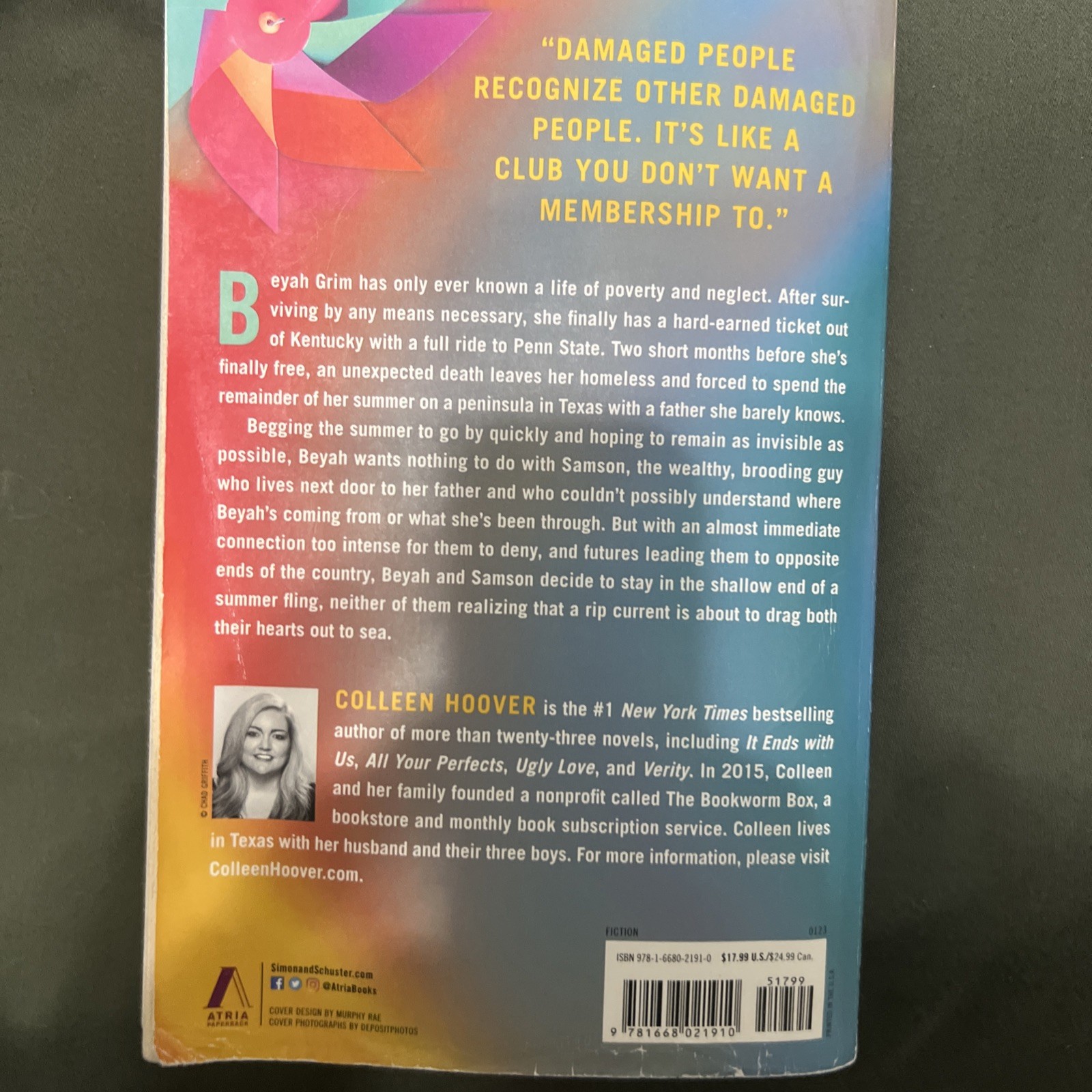 Heart Bones : A Novel by Colleen Hoover (2023, Trade Paperback)