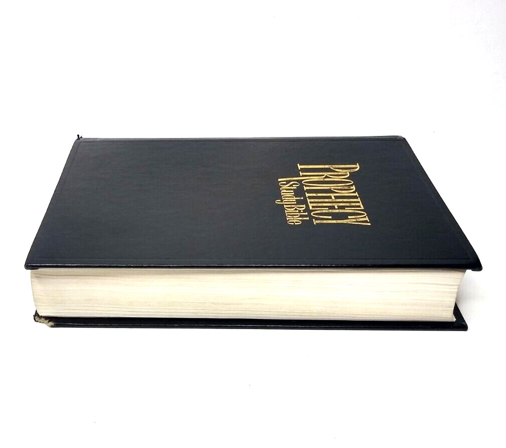 VTG Prophecy Study Bible NKJV Hardcover 1997, John Hagee, Nelson 1462,Black