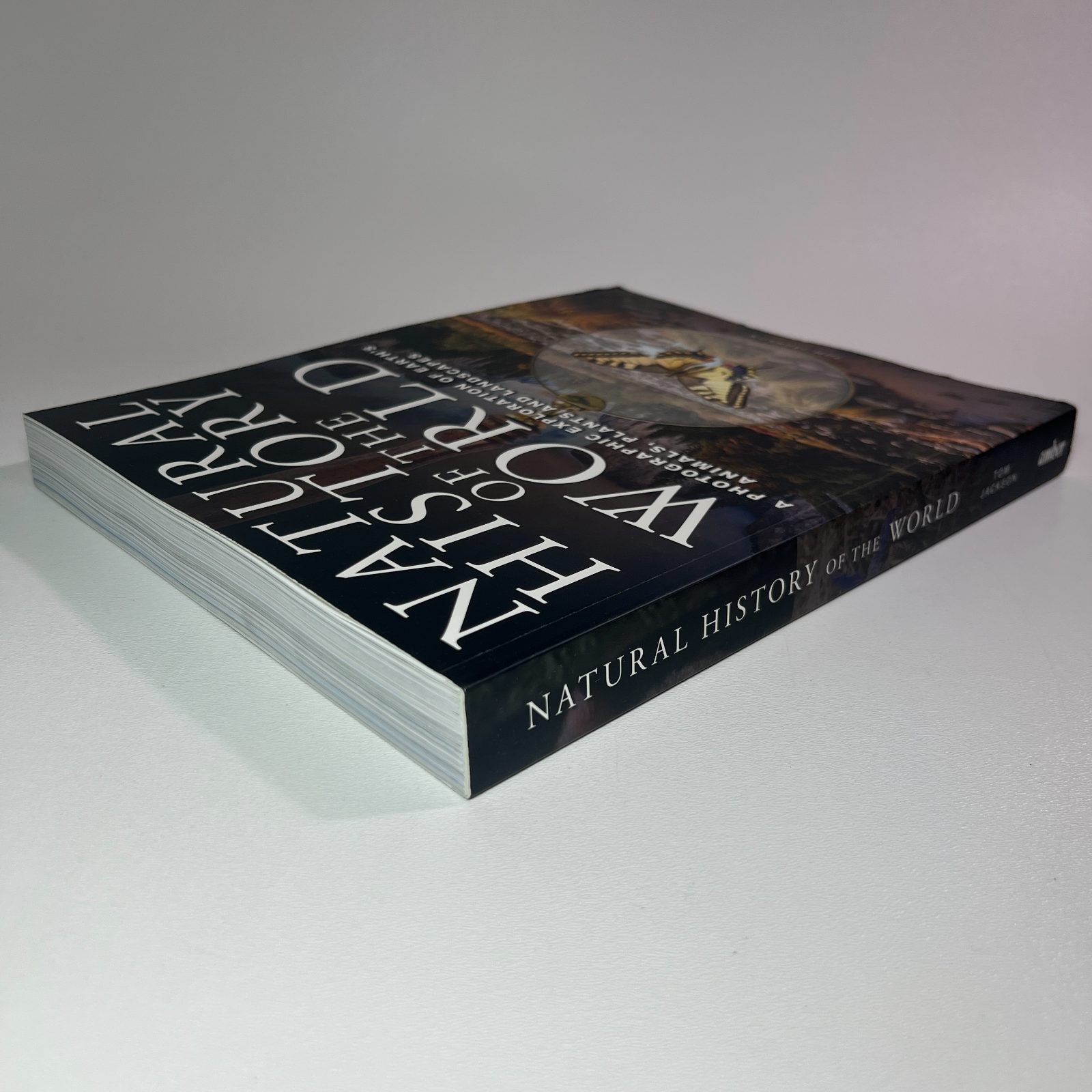 Natural History of the World Tom Jackson Hardcover 2025 Amber Books