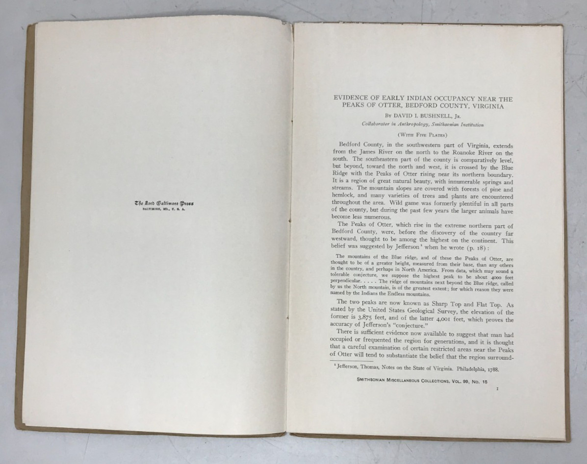 Smithsonian Miscellaneous Collections Vol. 99 No. 15 PAM E-45
