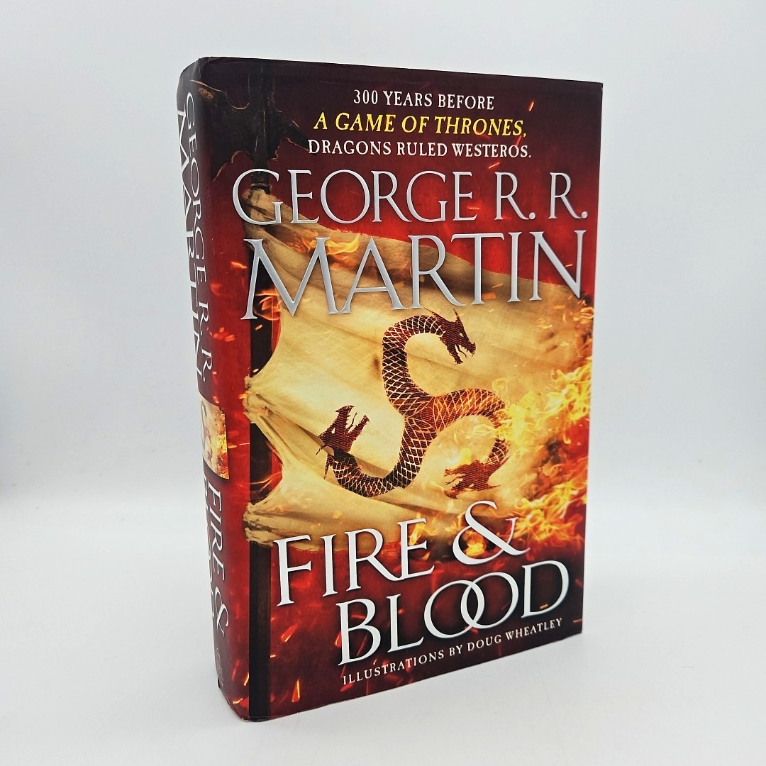 Fire & Blood by George R.R. Martin (2018 Hardcover DJ 1st/1st VG Illustrated)