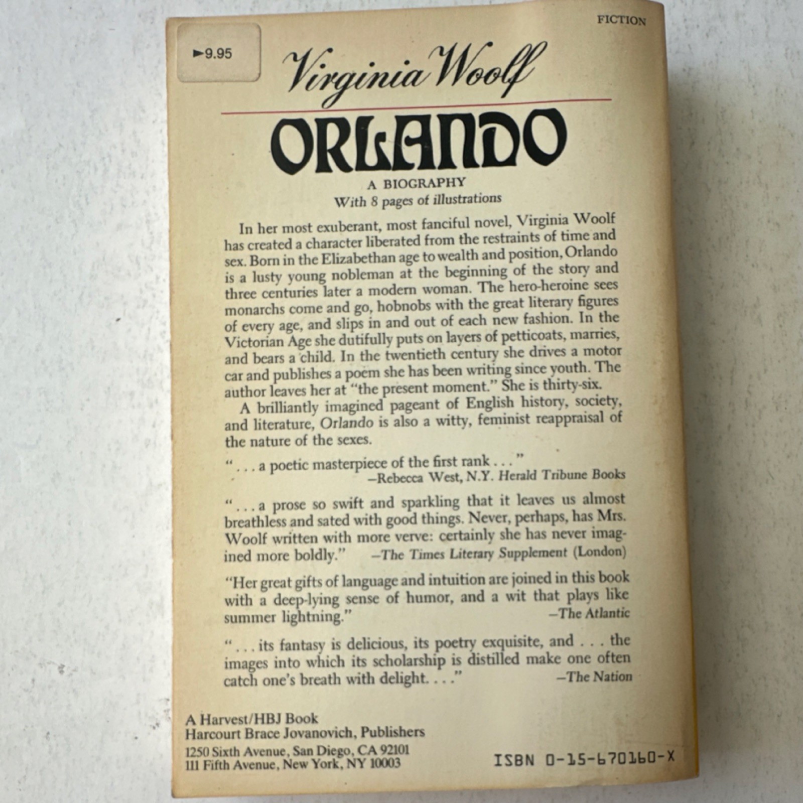 Virginia Woolf Paperback Fiction Set