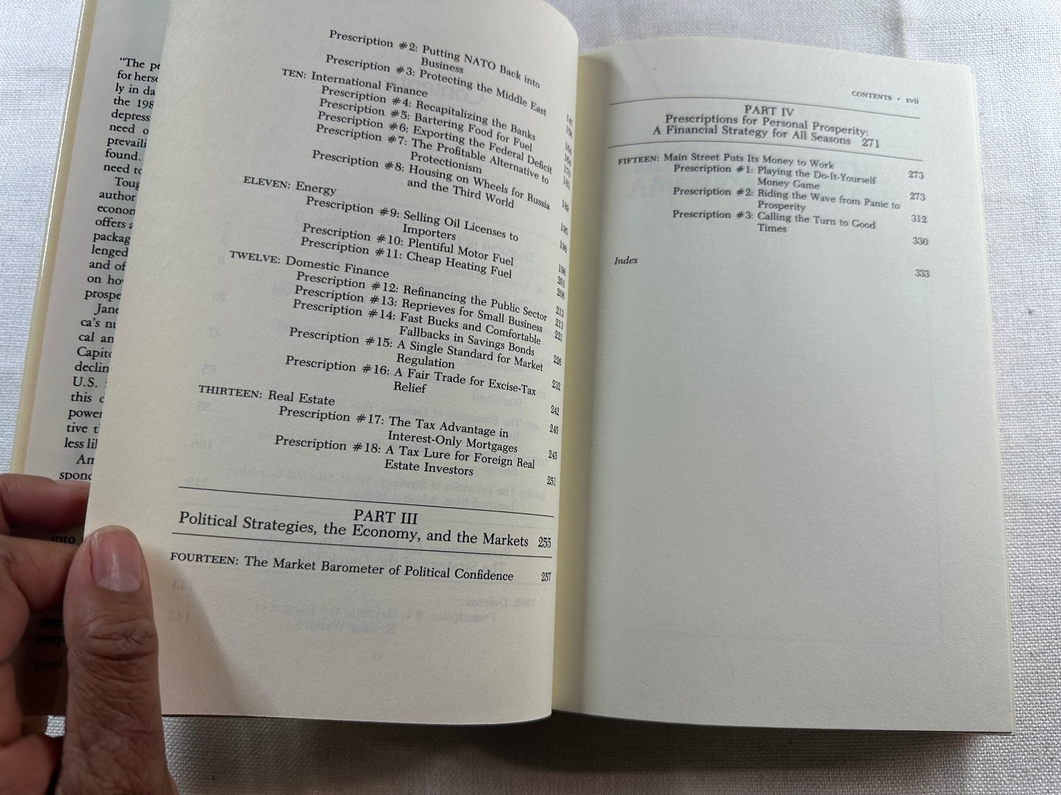 Prescriptions for Prosperity Eliot Janeway 1983 First Printing Economics Times