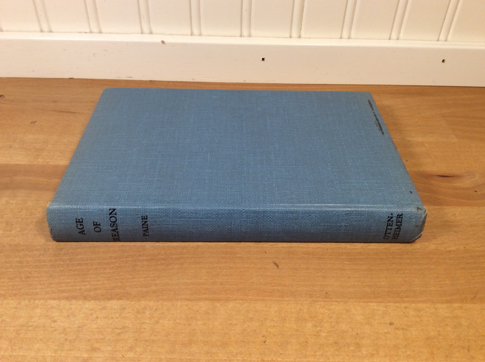 The Age of Reason, Thomas Paine, Ottenheimer Publishers Hardcover w/ Dust Jacket