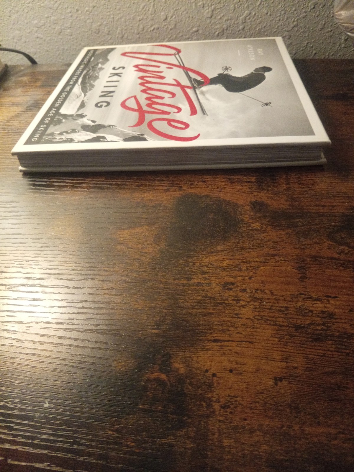 Vintage Skiing Book By Ray Atkeson, 1st Ed