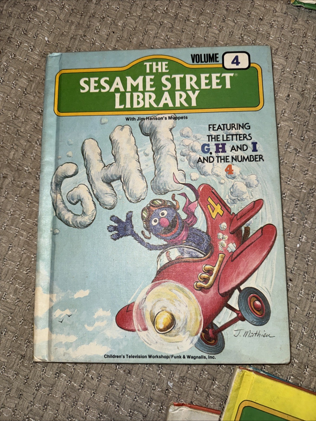 The Sesame Street Library 1 – 15 Complete Set Hardcover Children Books Vintage