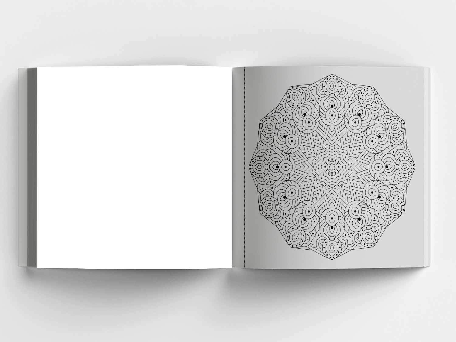 Mandala Art: Colouring books for Adults with tear out sheets Multicolor