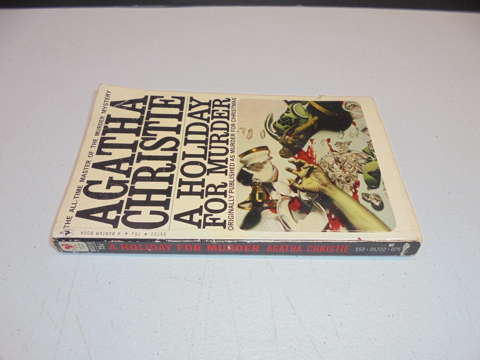 A Holiday For Murder Agatha Christie Paperback Book Vintage 1972
