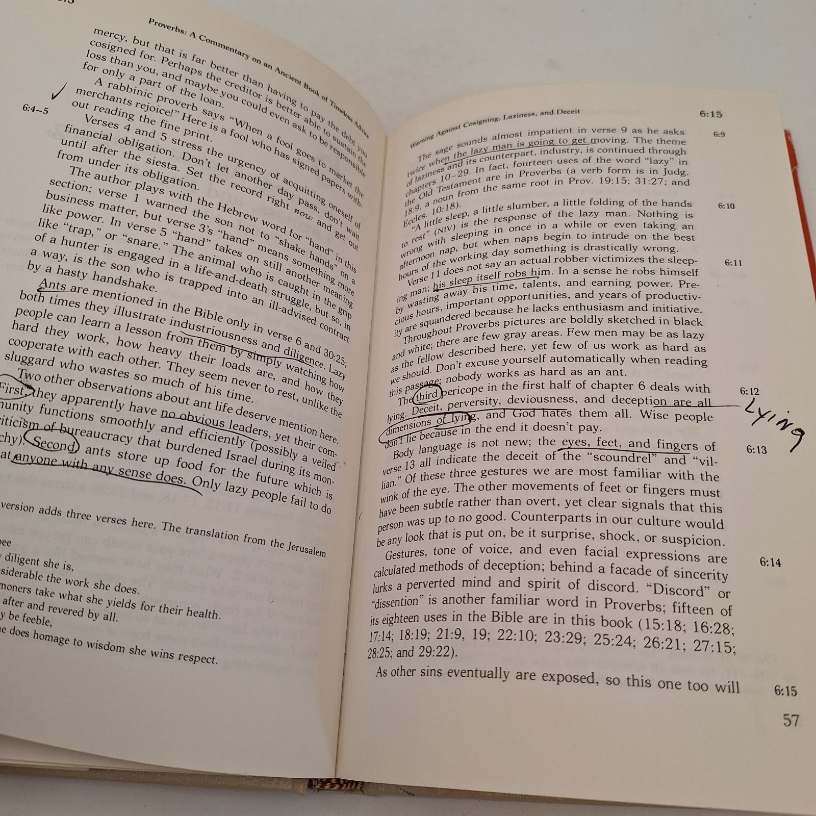 A Commentary on Proverbs ~ Robert L. Alden ~ 1983 HCDJ ~ Baker Book House