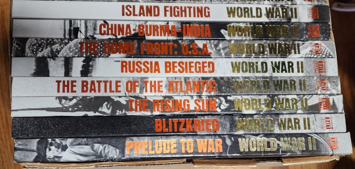 TIME LIFE WORLD WAR II BOOKS SELECT A VOLUME WWII COMPLETE YOUR SET MISSING VOLS