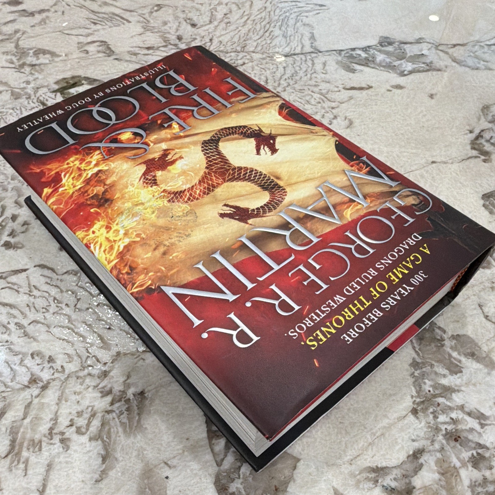 Fire & Blood George R. R. Martin Hardcover House of the Dragon First Edition 1st