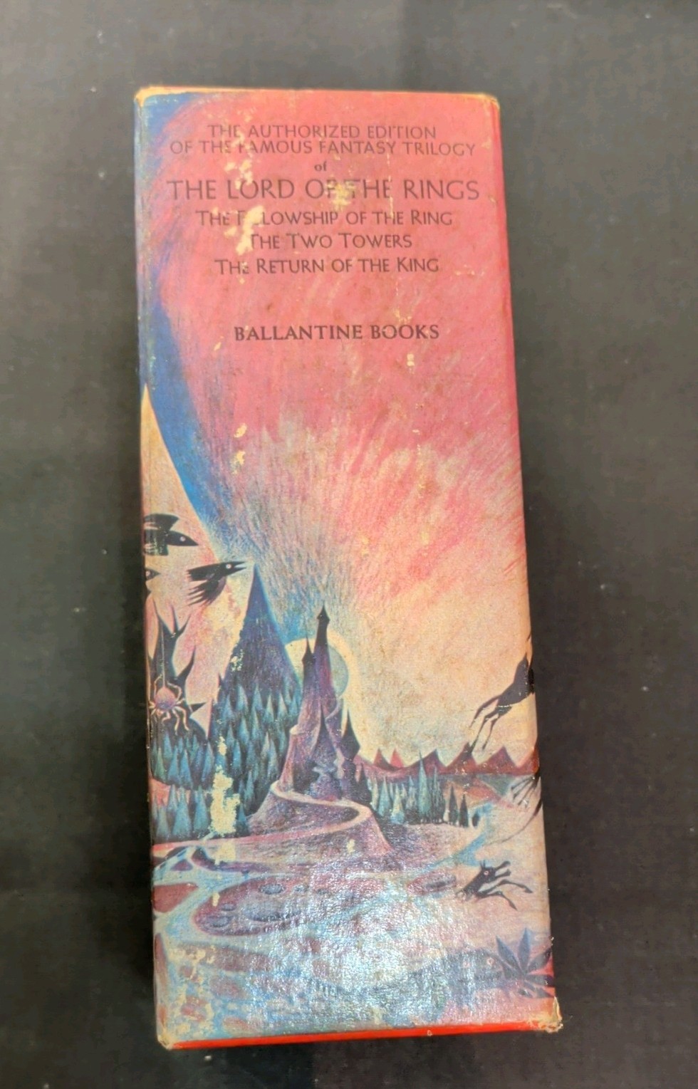 1960s Tolkien Lord Of The Rings Trilogy Book Set Ballantine