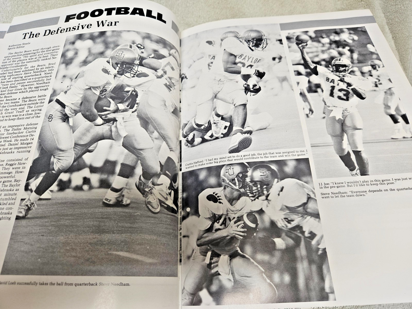 1991 Baylor University Yearbook, Waco Texas – ROUND-UP